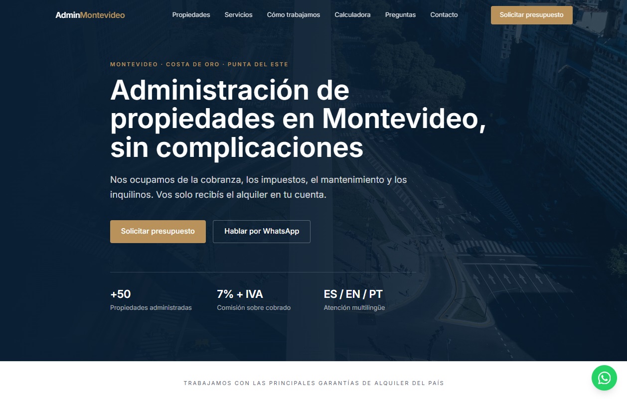 Demo Administración de Propiedades